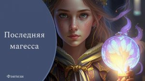 Аудиокнига фэнтези "Последняя магесса"
