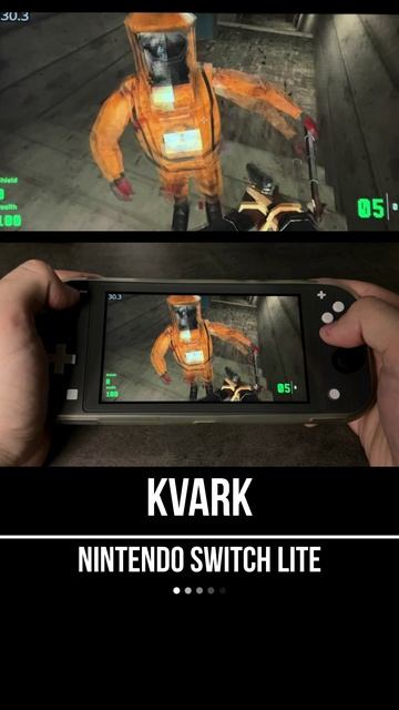Kvark Nintendo Switch Lite Gameplay смотреть онлайн