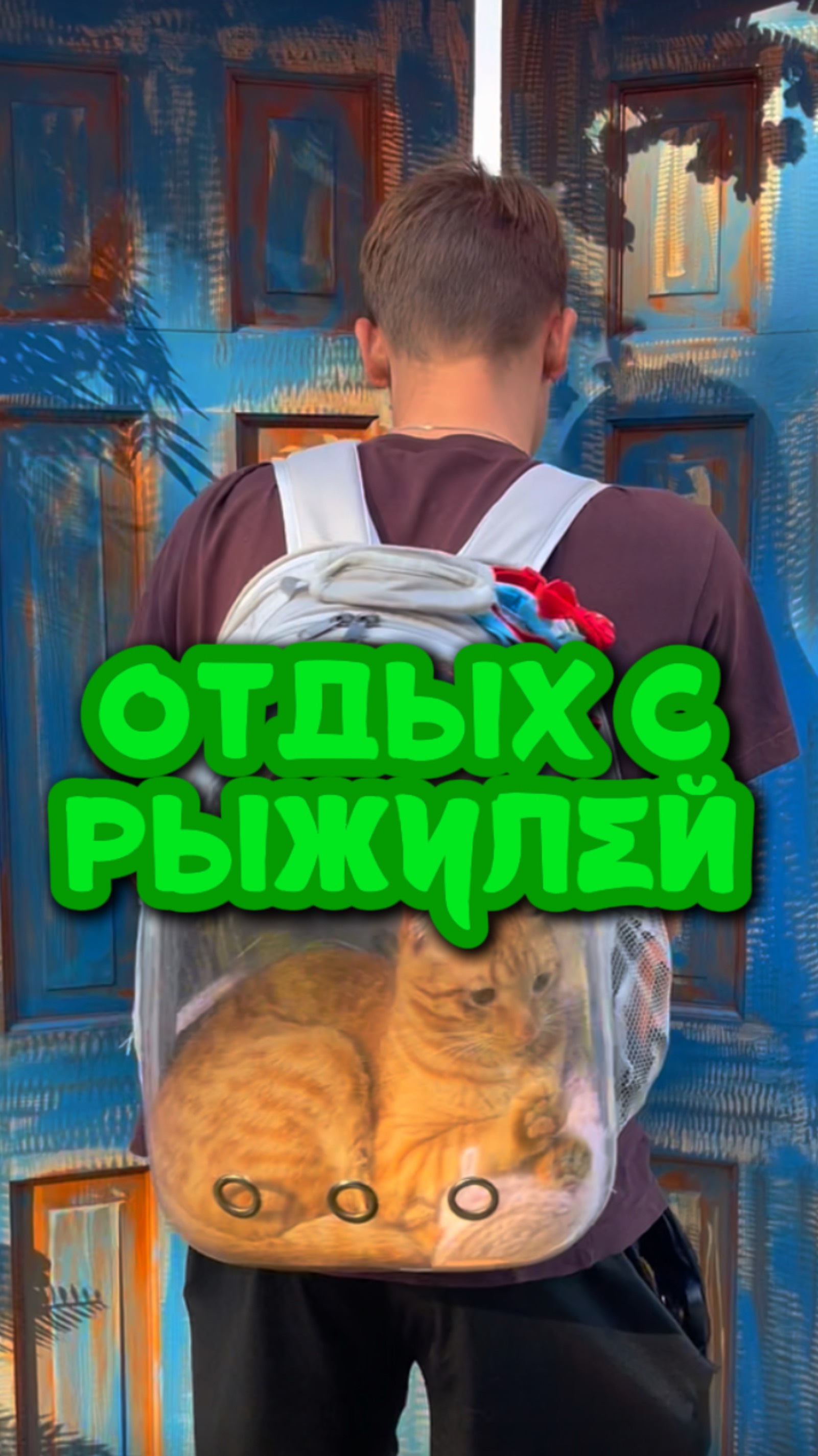 На отдыхе с Рыжулей 🐈 смотреть онлайн