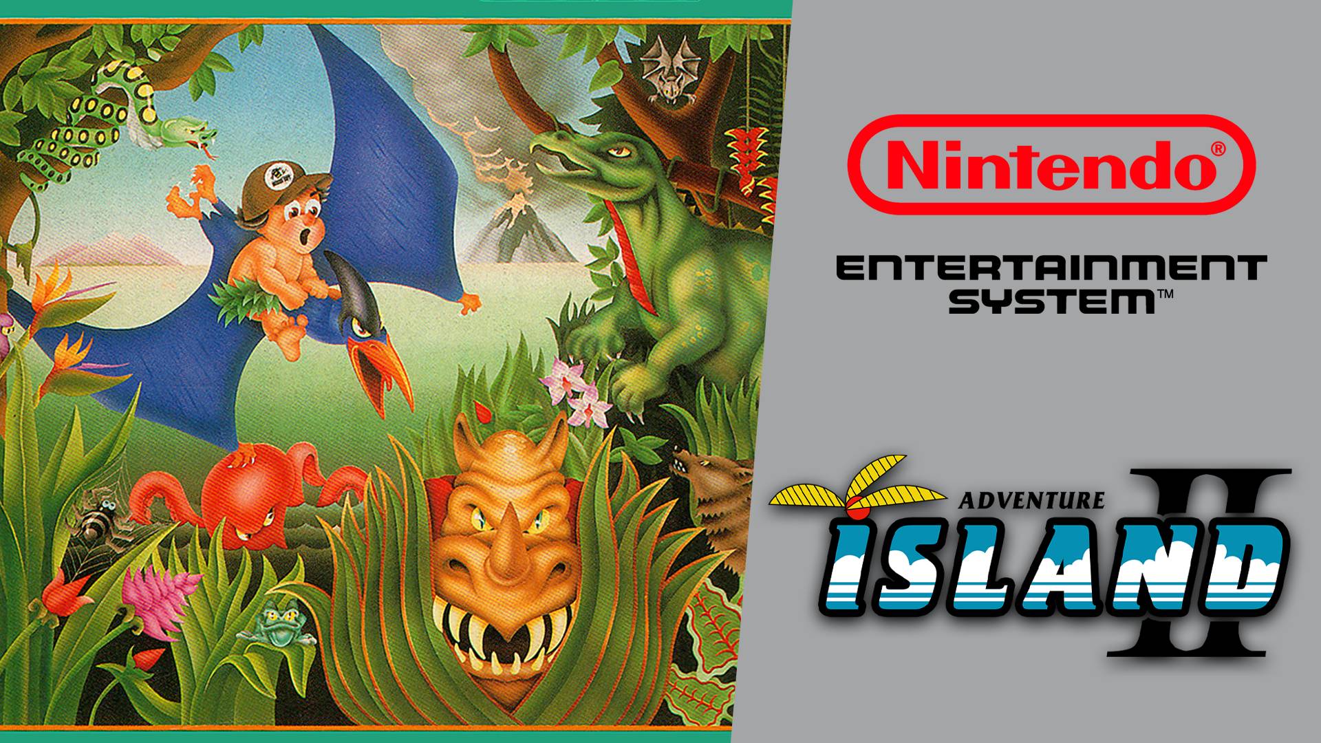 Adventure Island II (NES) смотреть онлайн