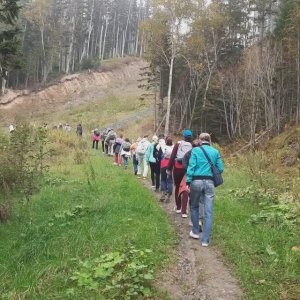 Профсоюзное восхождение на гору Красная