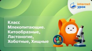 Биология 7 класс. Класс Млекопитающие. Китообразные, Ластоногие, Хоботные, Хищные