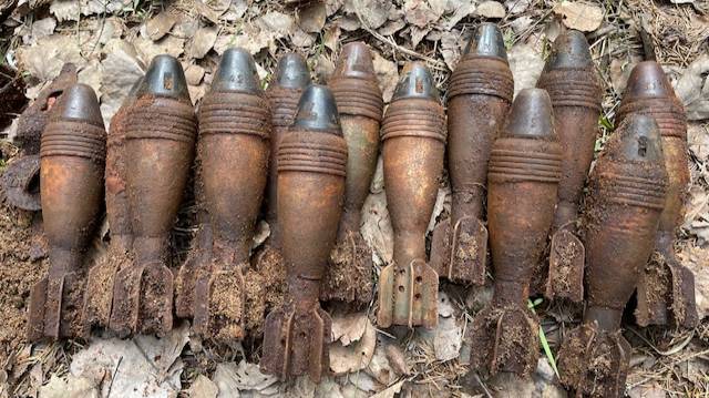 Коп по войне. Раскопади блиндаж с боезапасом.. смотреть онлайн