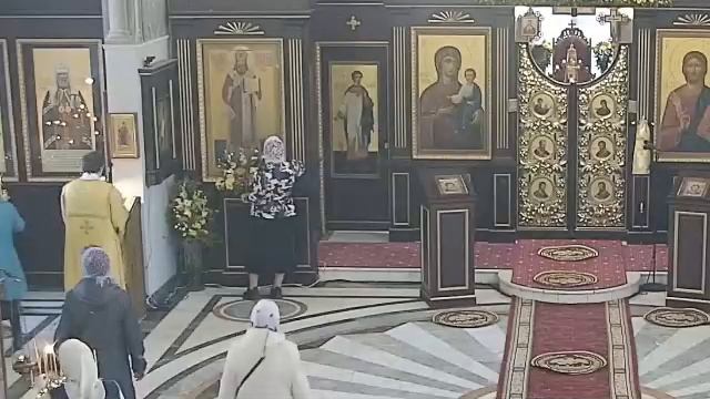 06.10.2025 Прославление свт. Иннокентия, митр. Московского (1977). Престольный праздник. Литургия. смотреть онлайн