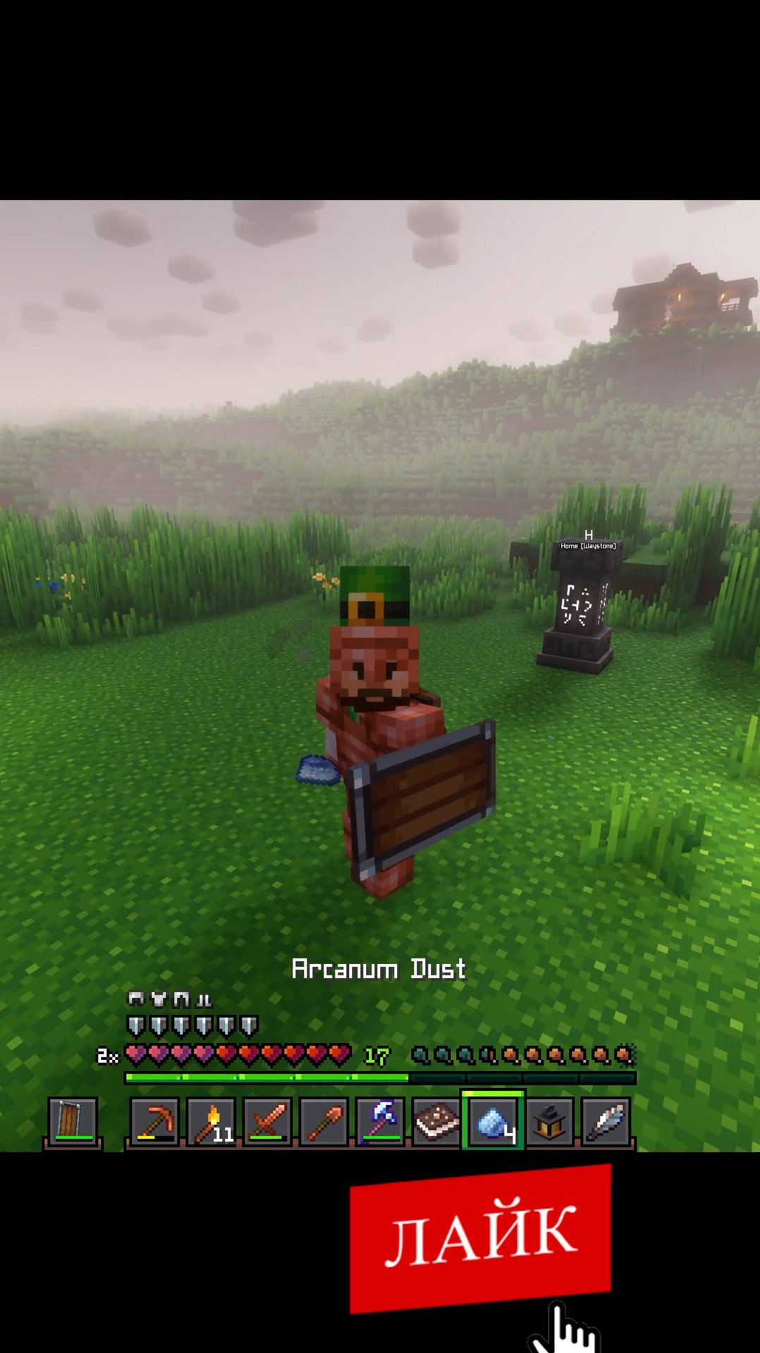 Книга содержала знания древних магов и объясняла как.. №8 #minecraft #100days смотреть онлайн