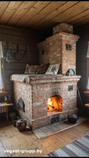 Строительство русской печи из кирпича