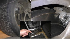 Работа электронного ручника на Ford Kuga 2