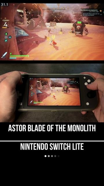Astor: Blade of the Monolith Nintendo Switch Lite Gameplay смотреть онлайн