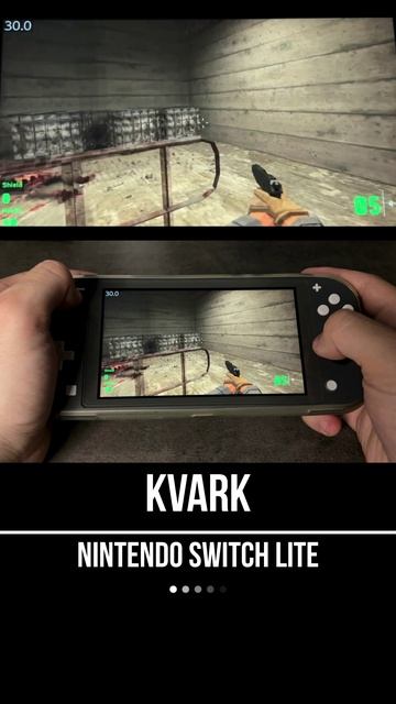 Kvark Nintendo Switch Lite Gameplay смотреть онлайн