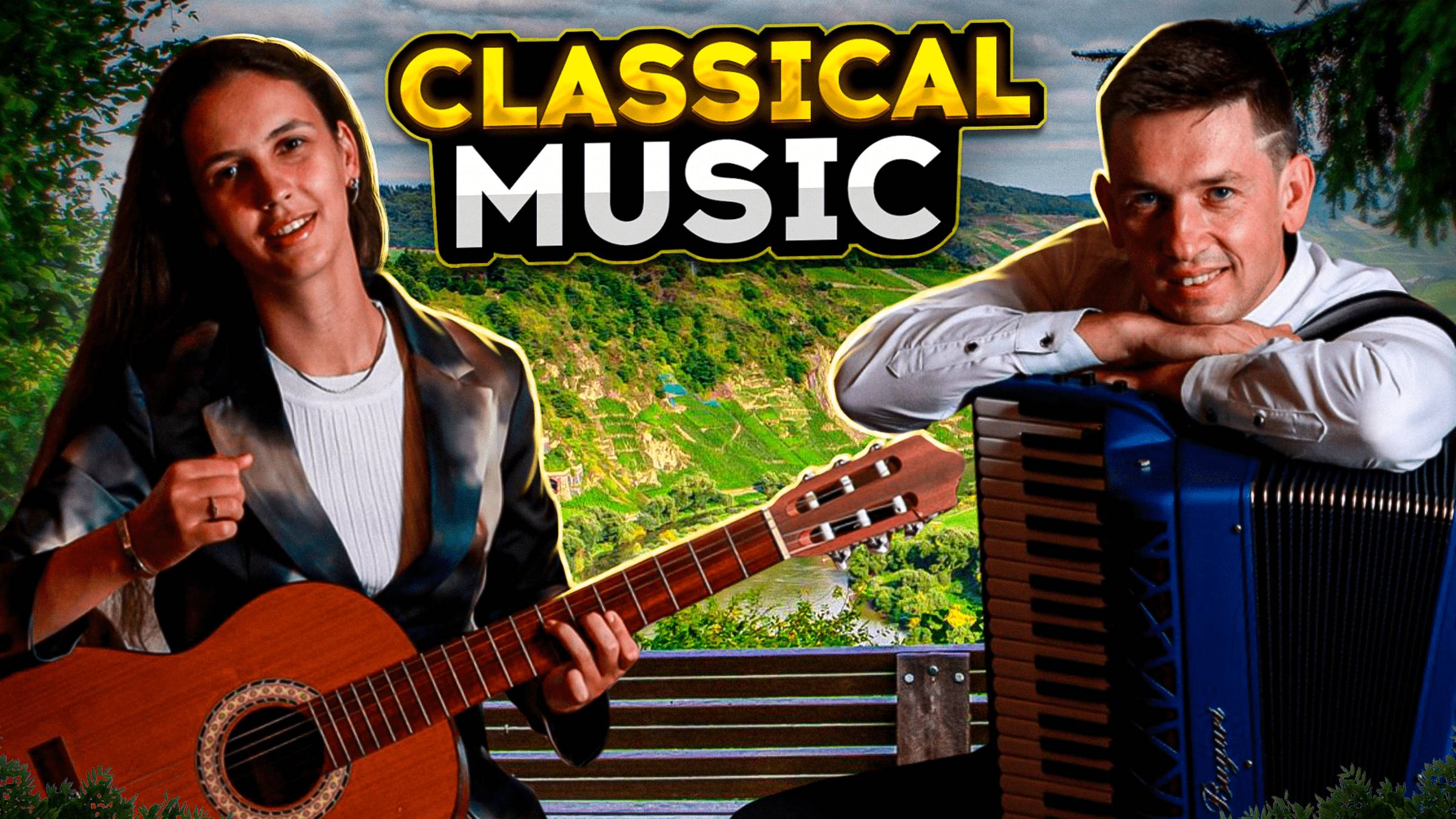 ВИВАЛЬДИ - Классическая музыка. Аккордеон, гитара. 4К video смотреть онлайн