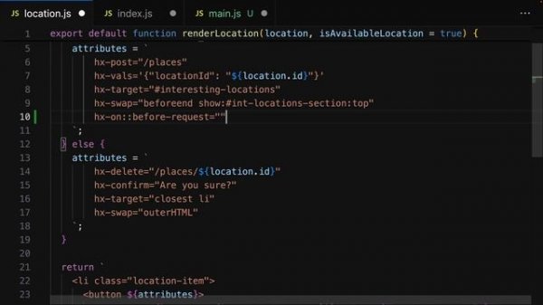 33. Adding Separate JavaScript Files & Code - 465K