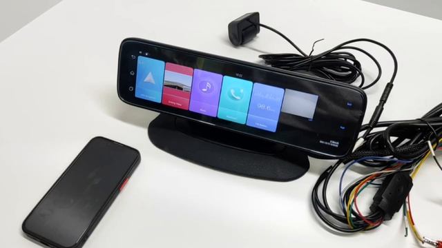 Подключение к телефону 4х канального 4G видеорегистратора со встроенным android смотреть онлайн