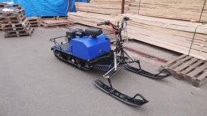 Самый мощный буксировщик Ижтехмаш. Лидер 3Н-600 на гусенице 600 мм и с двигателем LIFAN KP520, 25 лс