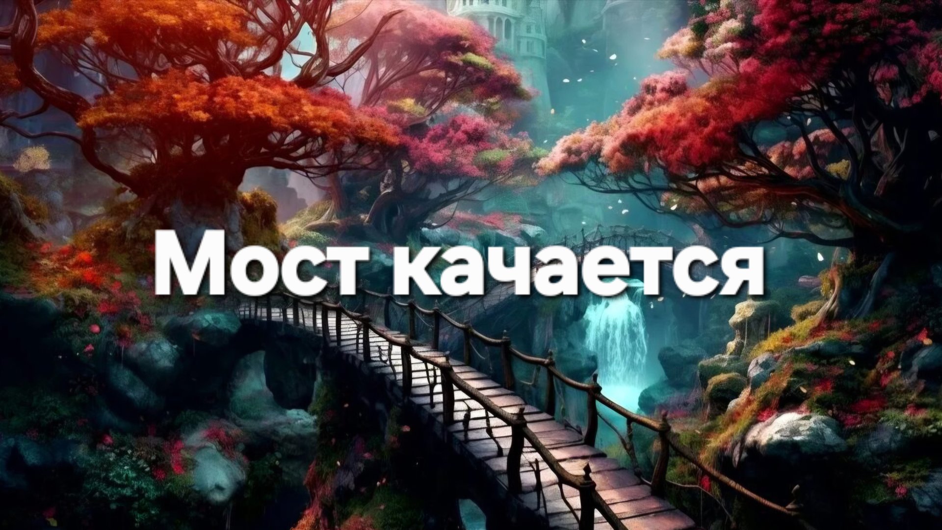 Мост качается