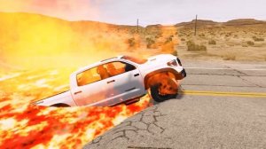 ЯМЫ С ЛАВО И ВОДОЙ ПРОТИВ ДЖИПОВ, Полоса испытаний в бимке