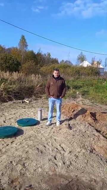 Отзыв о монтаже станции глубокой биологической очистки МИР 5 с принудительным выбросом в д. Ярцево