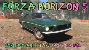 Ford Mustang GT 1968: Классика Голливудских Гонок на Улицах Мексики (Forza Horizon 5)
