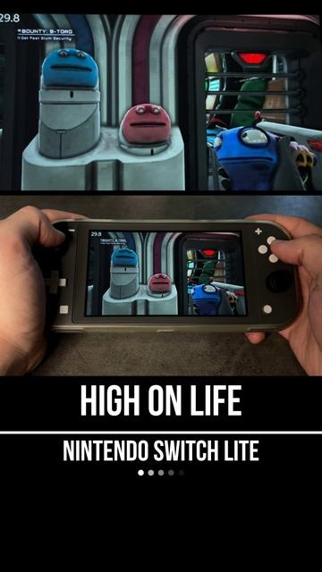 High on Life Nintendo Switch Lite Gameplay смотреть онлайн