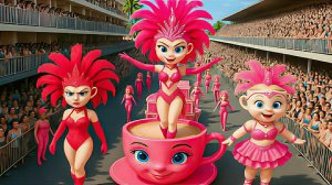 Балерина Капучина и Сигма Герл. Шоу на открытом воздухе