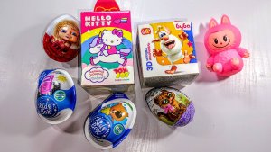 АСМР РАСПАКОВКА Киндер Сюрприз яйца 🥰 распаковка сюрприз боксов асмр