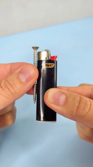 Обязательно запомните эту хитрость! Как с помощью зажигалки запаять упаковку?