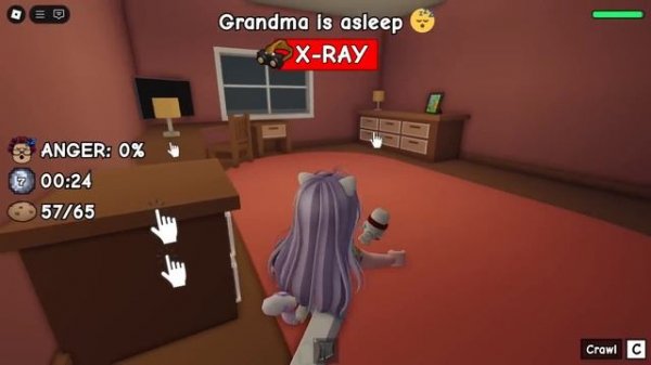 ЕДИМ ПЕЧЕНЬКИ, ПОКА БАБУШКА НЕ ВИДИТ! Roblox STEAL COOKIES