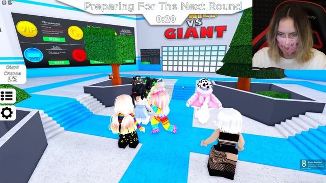 ОГРОМНАЯ ЛАНА ИЩЕТ ВСЕХ В ПРЯТКАХ! Roblox Minies vs Giant смотреть онлайн