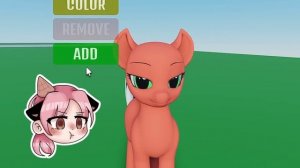 ДЕЛАЮ НАС В ВИДЕ ПОНИ! Roblox Make A Little Pony