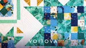 Лоскутное покрывало "Две звезды"