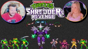Совместный стрим игра "Teenage Mutant Ninja Turtles Shredder's Revenge"(ПК)Прохождение