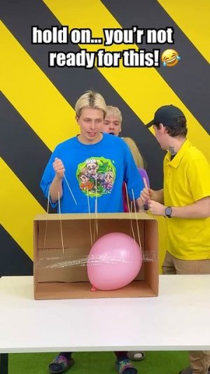 Не лопни мячик челлендж!