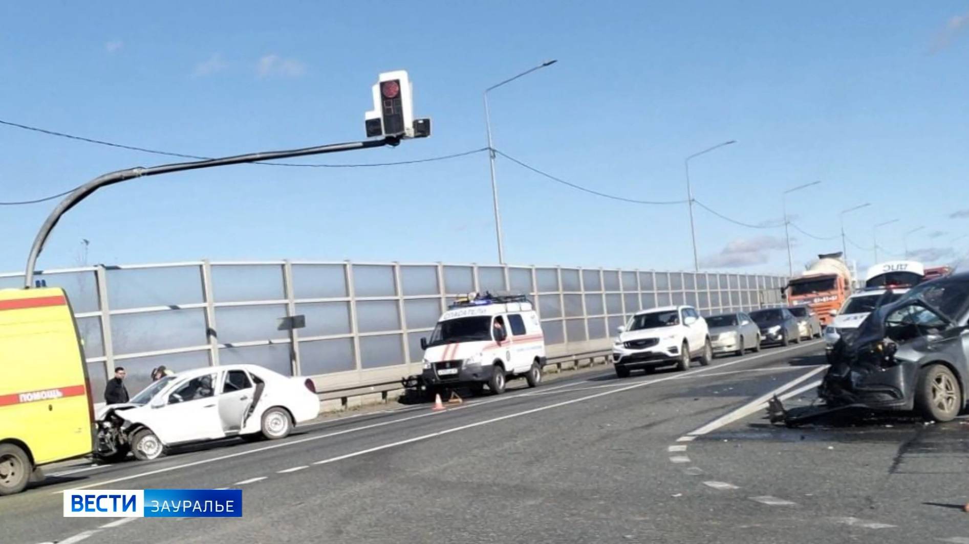 В Курганской области в минувшие выходные произошло несколько аварий смотреть онлайн