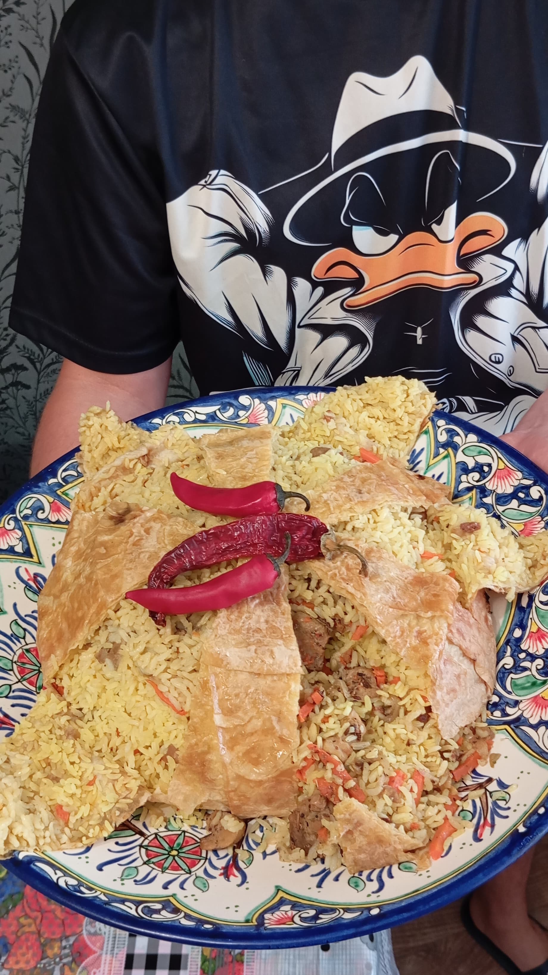 Шах-плов (плов в лаваше) — блюдо азербайджанской кухни