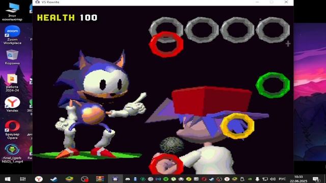 Fnf VS Sonic Rewrite: ROUND 2 "let's play a game" смотреть онлайн