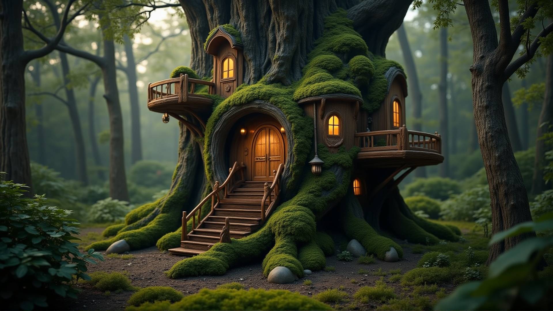 Спокойная, неземная музыка - Дождливый Лес - легкие звуки фортепьяно. Ambient Forest Meditation смотреть онлайн