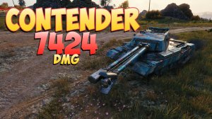 Contender • Впечатляющий! - 6 Фрагов 7.4K Урона • Мир Танков