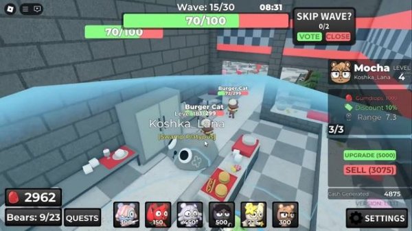 КОМБО И 4 СЛОЖНОСТЬ В МИШКАХ! Roblox Flavor Frenzy