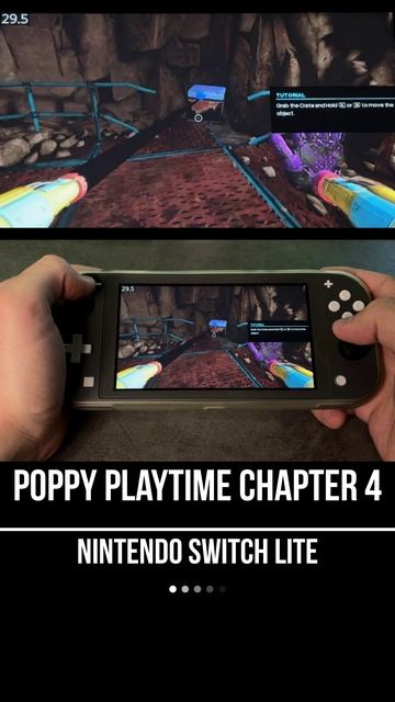 Poppy Playtime: Chapter 4 Nintendo Switch Lite Gameplay смотреть онлайн
