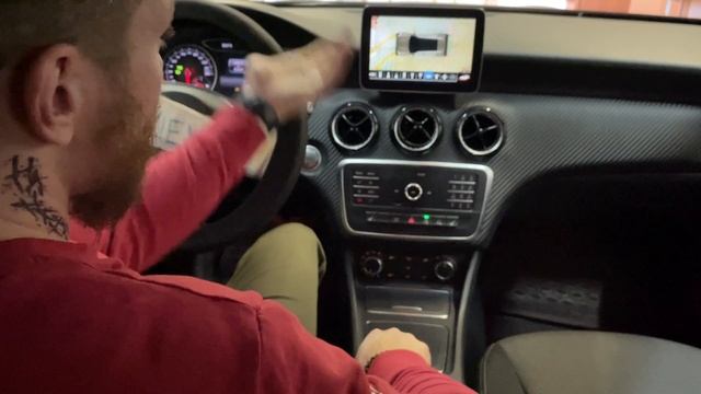 Система кругового обзора для Mercedes GLA смотреть онлайн