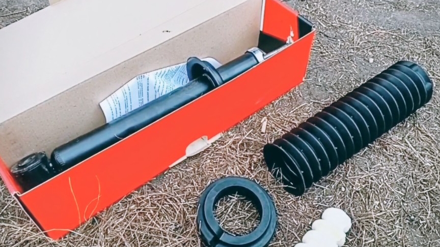 Замена задней стойки амортизатора, Лада гранта смотреть онлайн