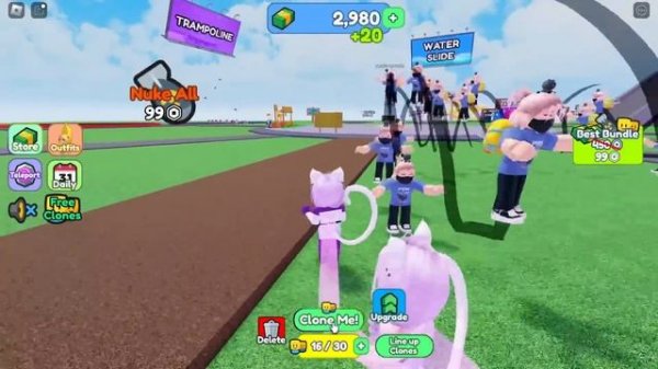 Я УПРАВЛЯЮ КЛОНАМИ В РОБЛОКСЕ! Roblox Clone Adventure