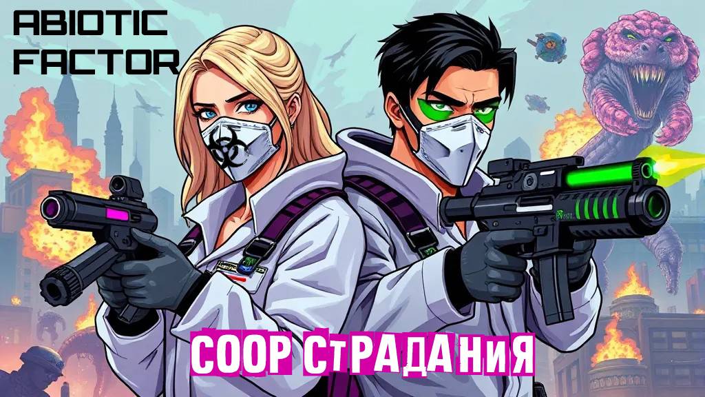 👽Abiotic Factor👽 🤪НАЧАЛО ЧЕГО ТО НОВОГО🤪#врек #funnygameplay