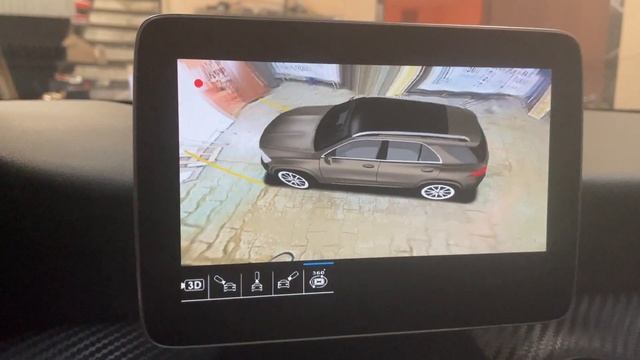 Система кругового обзора для Mercedes GLA смотреть онлайн