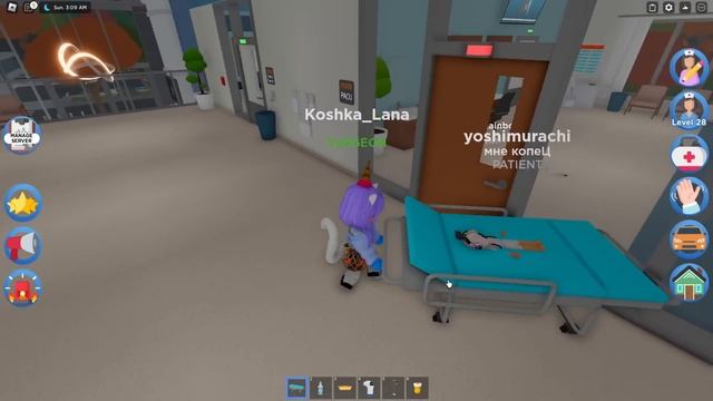 ЛЕЧУ ЙОШИ И УЛЬЯНУ! Roblox Maple Hospital