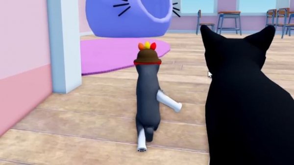 КИСИКИ СОБРАЛИ ВСЕ ЯЙЦА И СТАЛИ ЗАЙКАМИ! Roblox Kitten Game