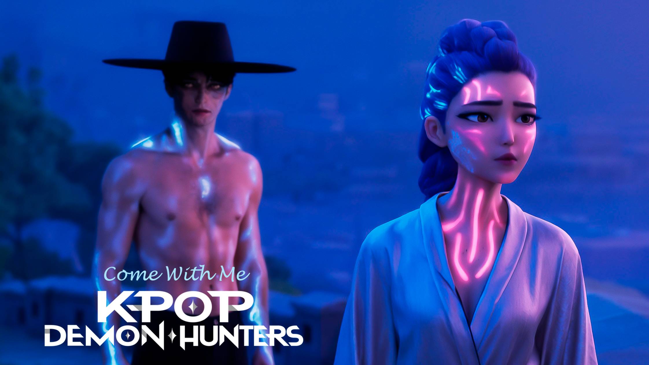 K-Pop Demon Hunters: Come With Me (Jinu feat. Rumi) ⚔️💔 кавер смотреть онлайн