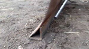 Отвал для гусеничного минитрактора.