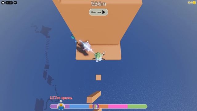 УБЕГАЕМ ОТ НУБА НА ХАРД-МОДЕ В БЕСКОНЕЧНОМ ОББИ! смотреть онлайн