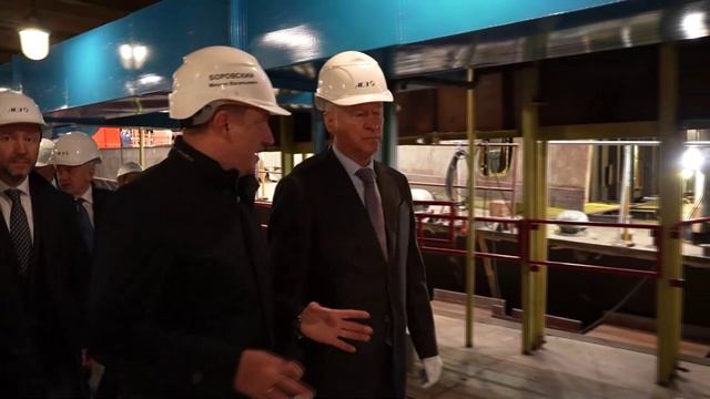 Помощник Президента РФ Николай Патрушев и губернатор Дмитрий Демешин посетили Амурский завод смотреть онлайн