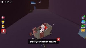 ЭКСТРЕМАЛЬНЫЙ СПУСК НА ВАТРУШКЕ! Roblox 100 Player Sledding